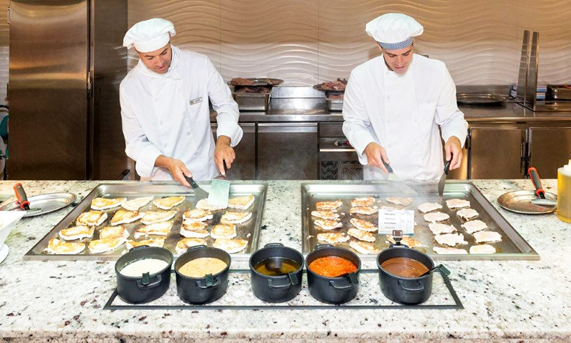 Show cooking para Hoteles y Restaurantes - Buffets Station buffets and Show  cookings