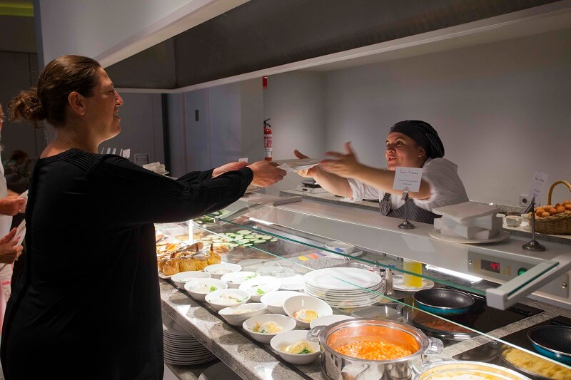 Hygiene above everything - Buffets Station buffets and Show cookings